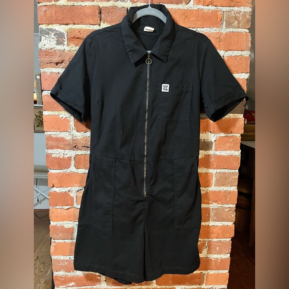 Lucy & Yak Riley short sleeved play suit